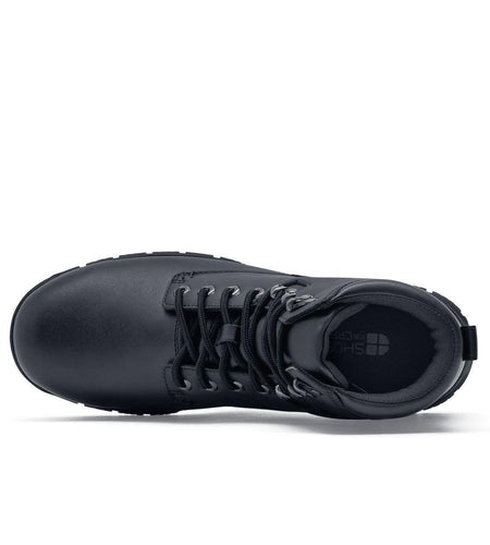 Women'S August Wellington Work Boots - Soft Toe - Black Size 11(M)