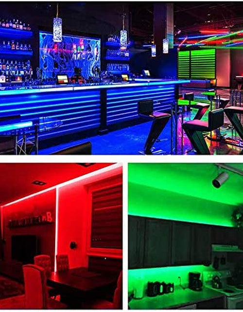 Load image into Gallery viewer, Led Lights Color Changing Led Strip Lights with Remote Controller 60Ft, 2 Rolls of 30Ft Led Lights for Bedroom, Home Decoration
