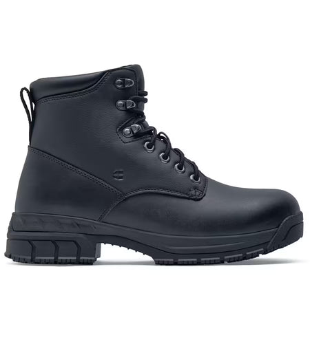 Women'S August Wellington Work Boots - Soft Toe - Black Size 11(M)