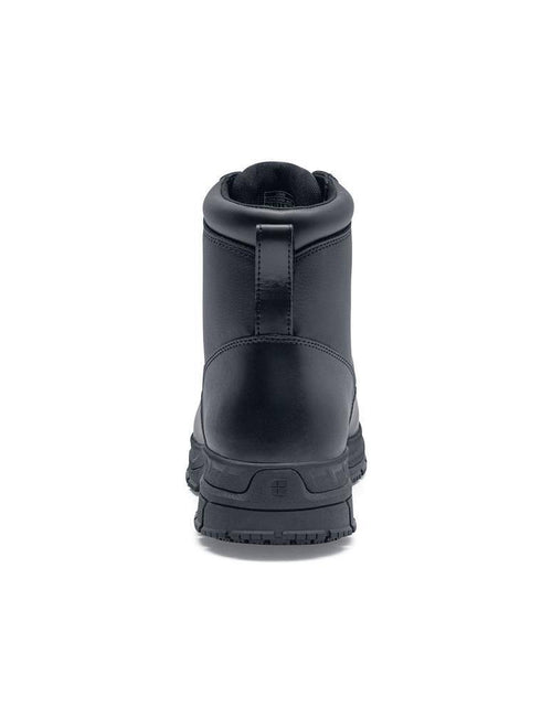 Load image into Gallery viewer, Women&#39;S August Wellington Work Boots - Soft Toe - Black Size 11(M)
