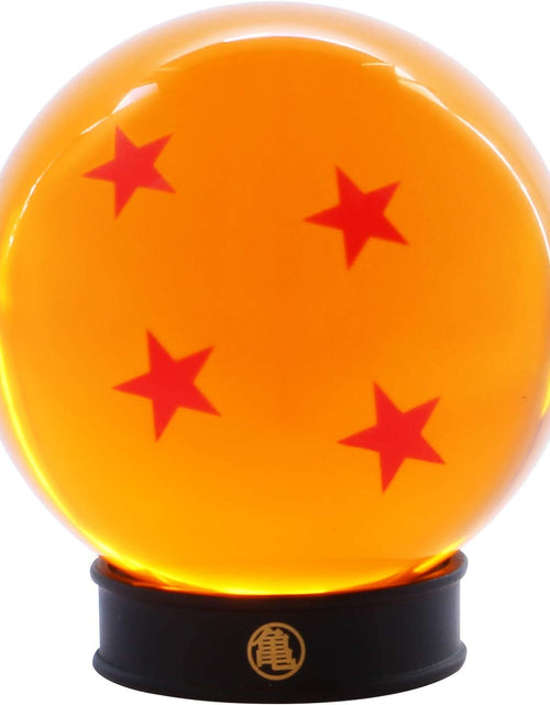 Load image into Gallery viewer, Studio Officially Licensed Dragon Ball Z 4 Star Collectible Acrylic Resin Crystal Dragon Ball Replica 3&#39;&#39; across DBZ Home Essentials Anime Manga Gifts Collect Them All

